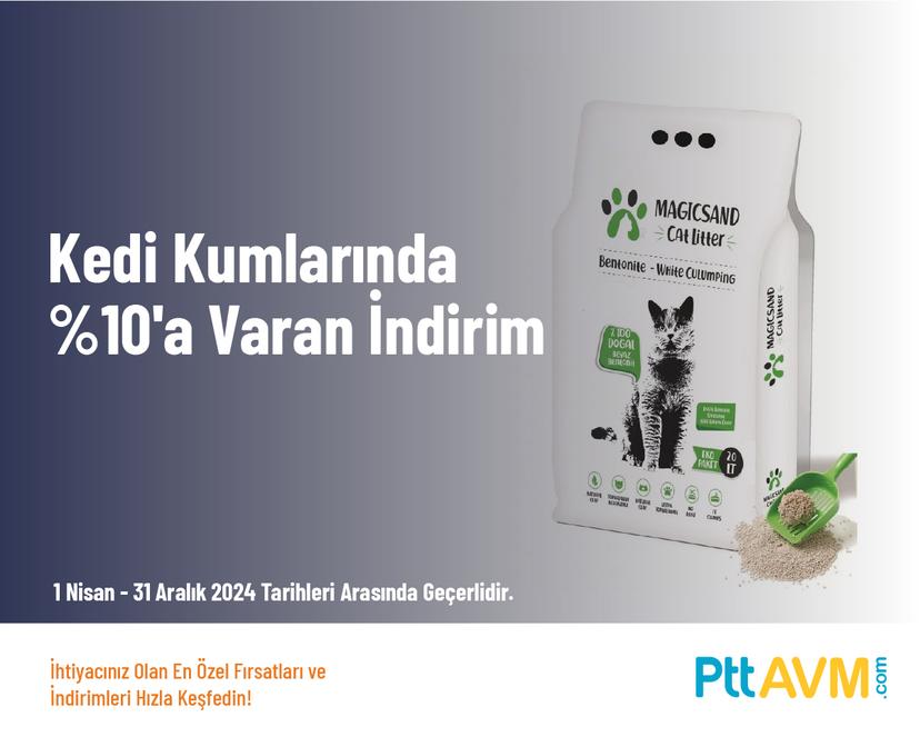 Kedi Kumlarında %10'a Varan İndirim