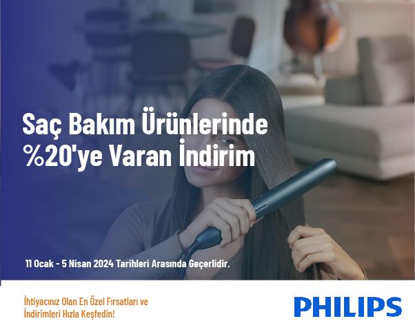 Saç Bakım Ürünlerinde %20'ye Varan İndirim