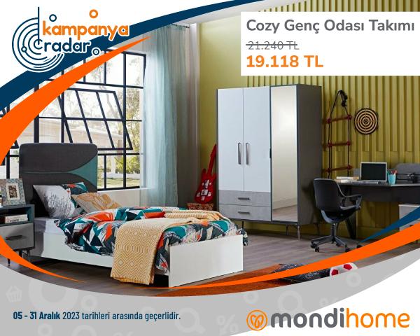 Mondihome Cozy Genç Odası Takımı İndirimi