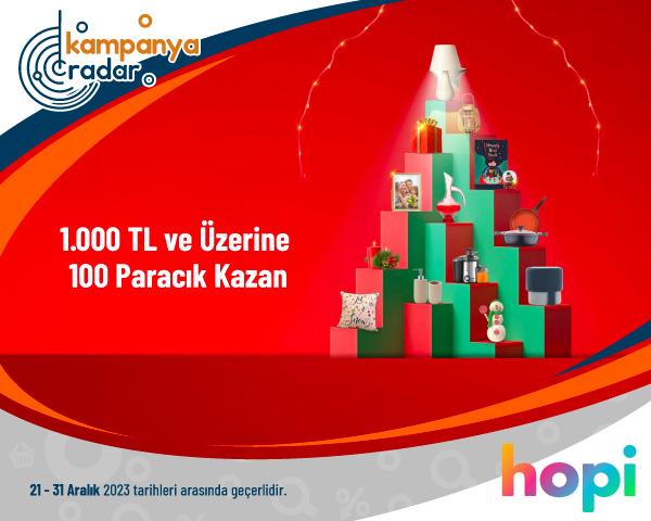 1.000 TL ve üzerine 100 Paracık kazan