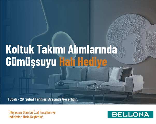 Koltuk Takımı Alımlarında Gümüşsuyu Halı Hediye