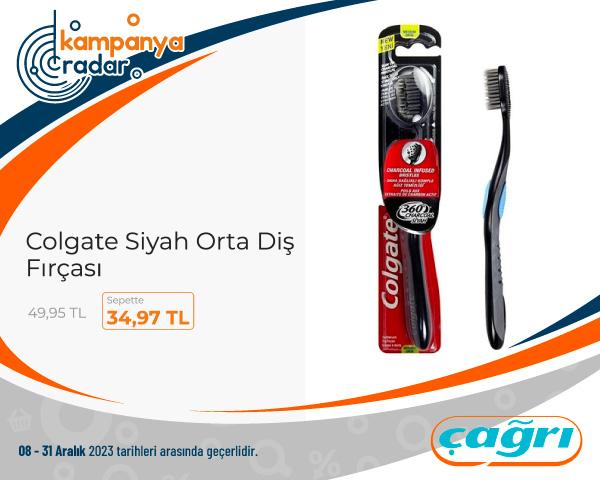 Cagrı Colgate Siyah Orta Diş Fırçası İndirimi