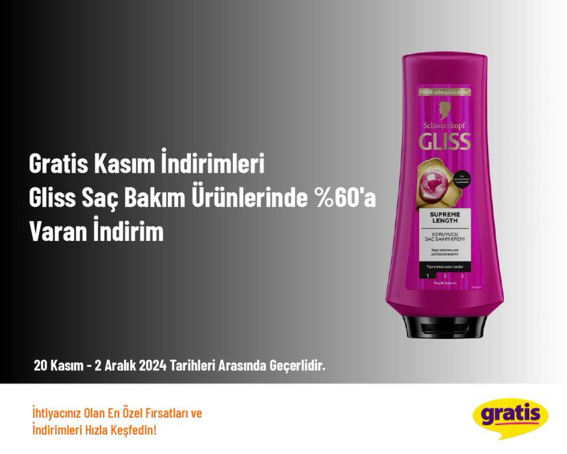 Gratis Kasım İndirimleri - Ağız ve Diş Bakım Ürünlerinde %40'a Varan İndirim