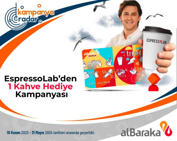 EspressoLab’den 1 Kahve Hediye Kampanyası