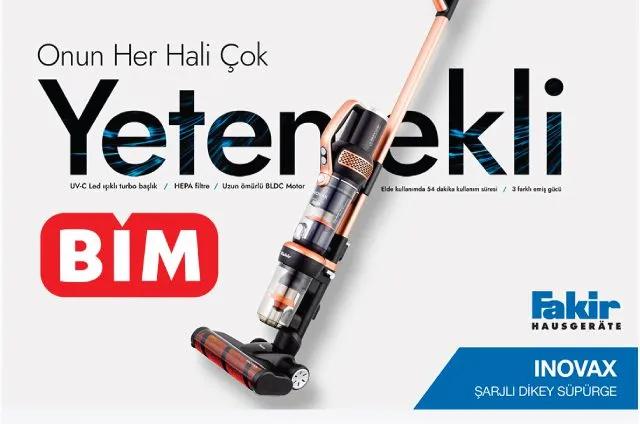 BİM’de Fakir Inovax Işıklı Dikey Şarjlı Kablosuz Süpürge: Özellikleri ve Yorumları